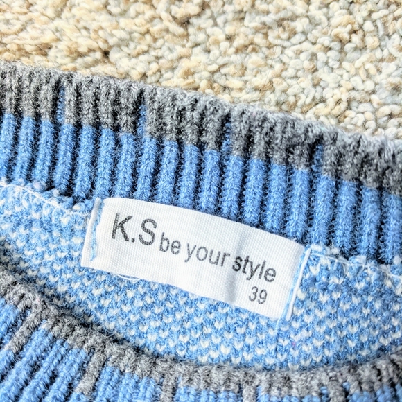 K.S be your style Snowflake warm Sweater - Picture 4 of 7